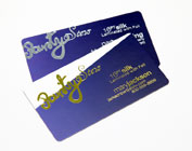 Foil Business Cards Gold and Silver foil business cards